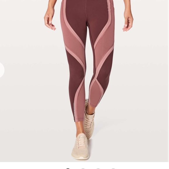 NWT Lululemon Wild Twist Tights Sz 8 - Picture 3 of 4